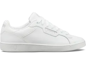 06347-141-M | MENS CLEAN COURT II CMF | WHITE/WHITE/GULL GRAY