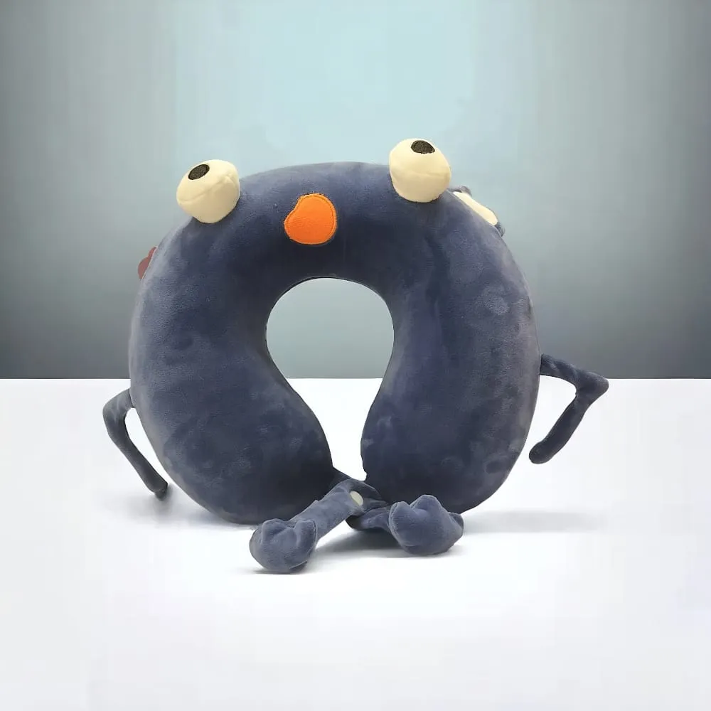 1 eye ,2 Eyes Crab Theme  Neck Pillow.