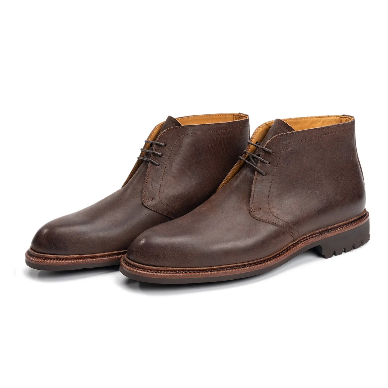 101468 - BROWN WAXY SHELL CORDOVAN - E