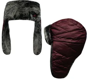 Adidas ClimaCool Womens Burgundy Ushanka Ski Hat