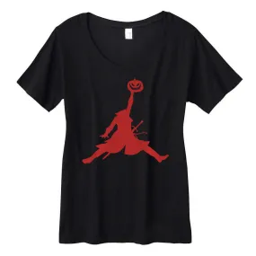 Air Hollow Headless Horseman Women's Sheer Scoopneck Tee