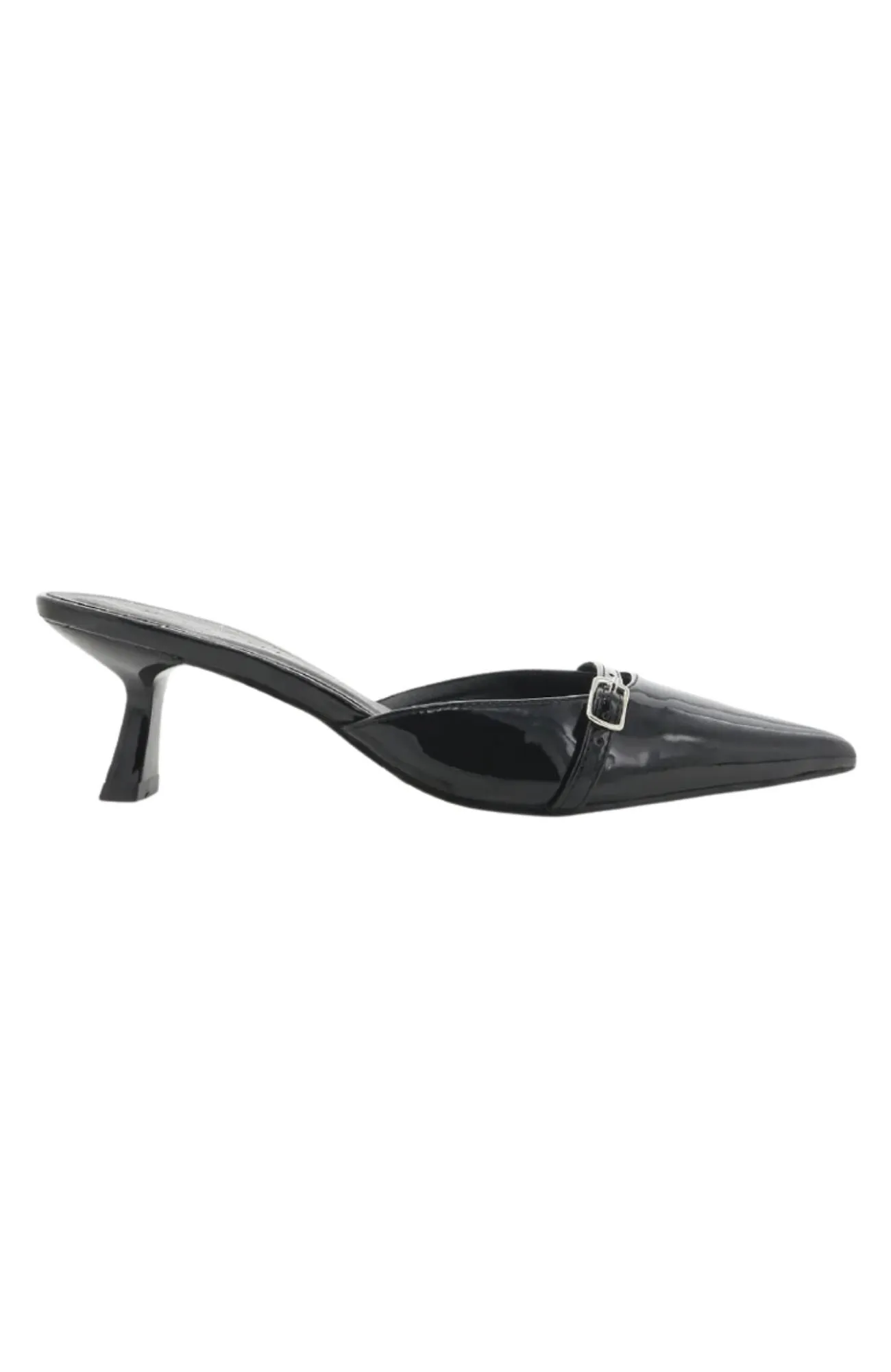 Alaina Heel Black Patent