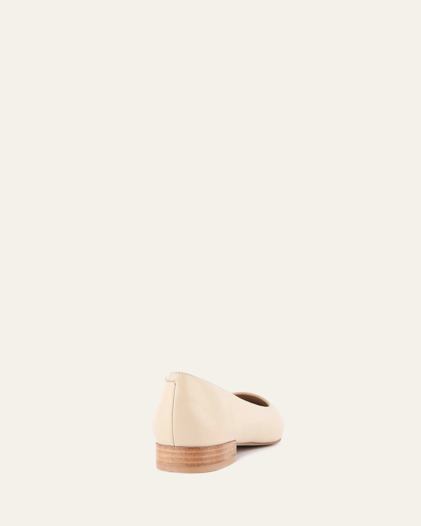 ANITA DRESS FLAT SAND LEATHER