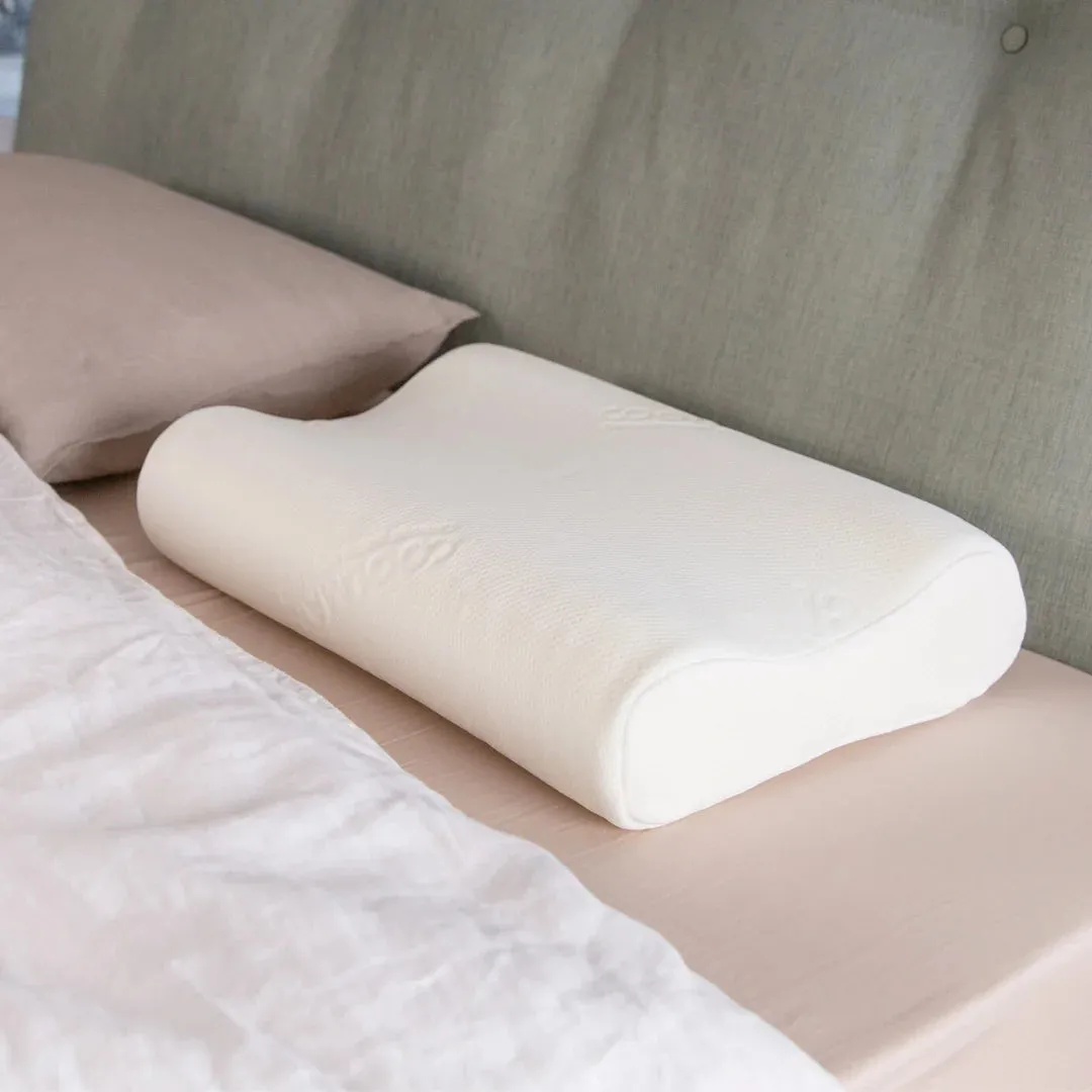 Anti-Snore Memory Foam Contour Pillow