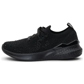 Ara Monticello Black Lace Slip-On Sneaker (Women's)