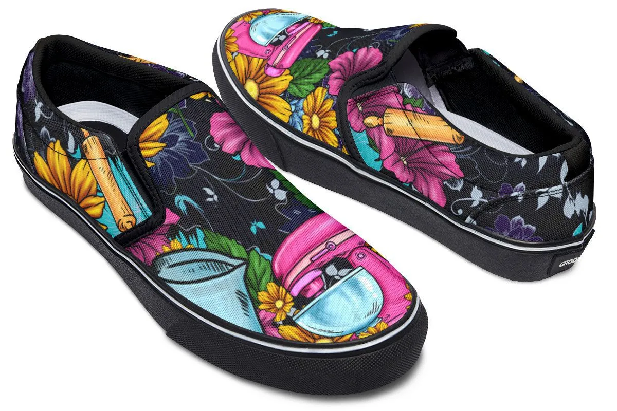 Artistic Baking Slip-On Shoes