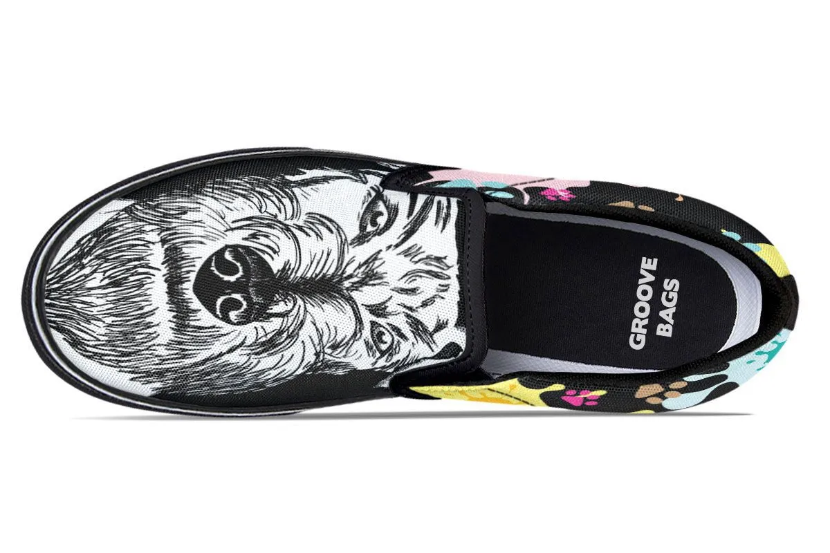 Artsy Schnauzer Slip-On Shoes