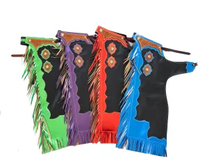 Beastmaster Youth Rodeo Chaps with Leg Design