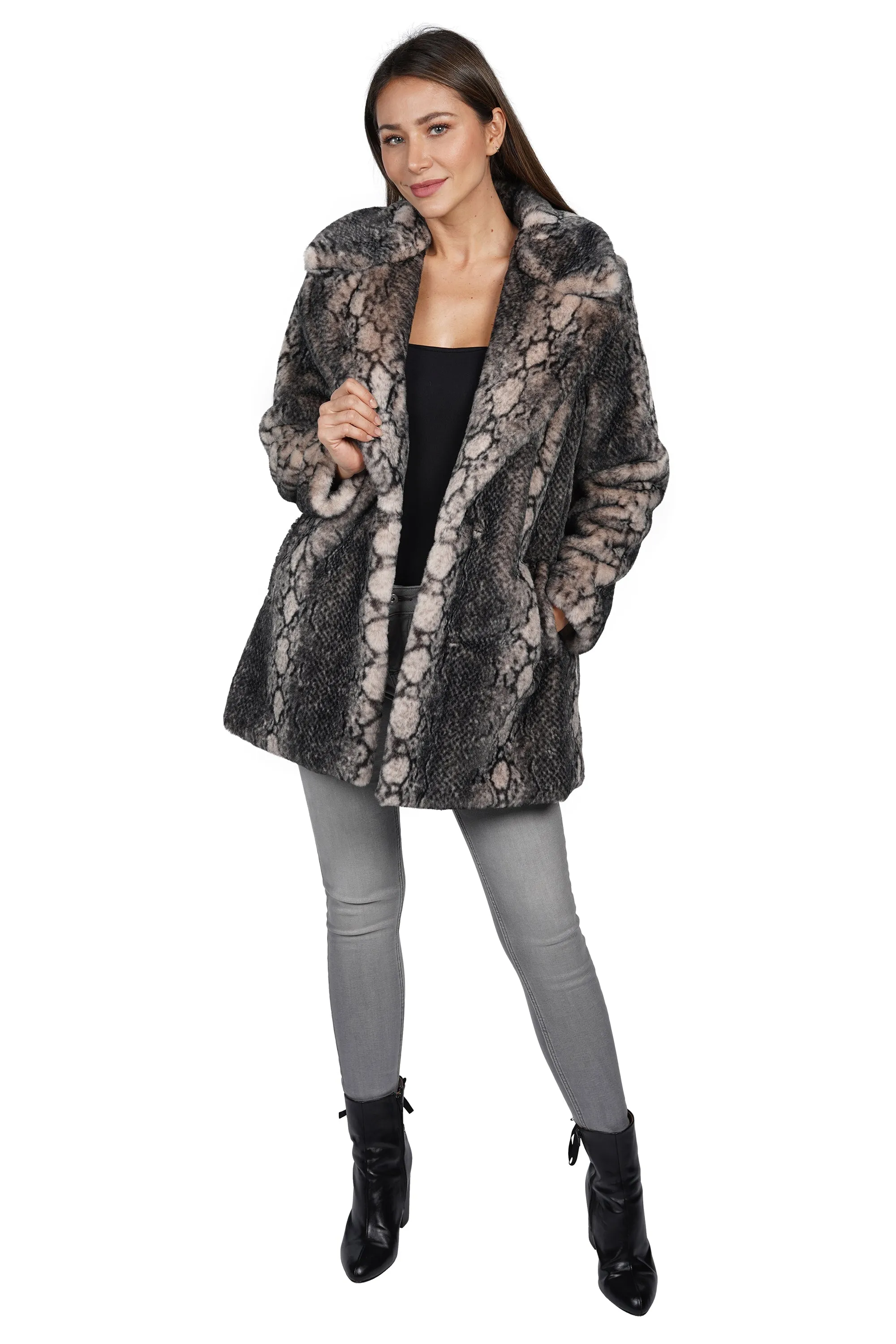 Beatrice Faux Fur Coat