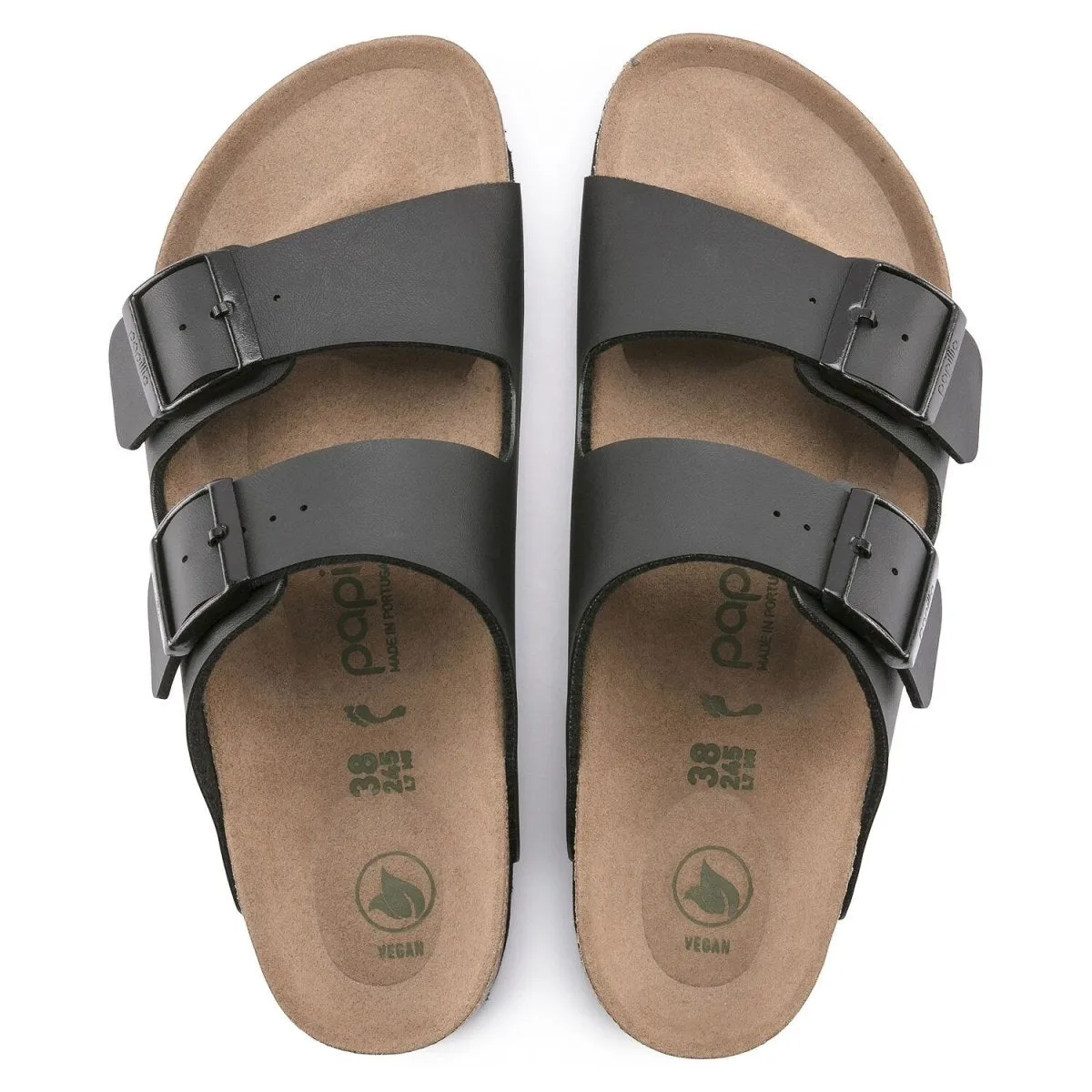 Birkenstock Women's Arizona Platform Vegan Birko-Flor Black