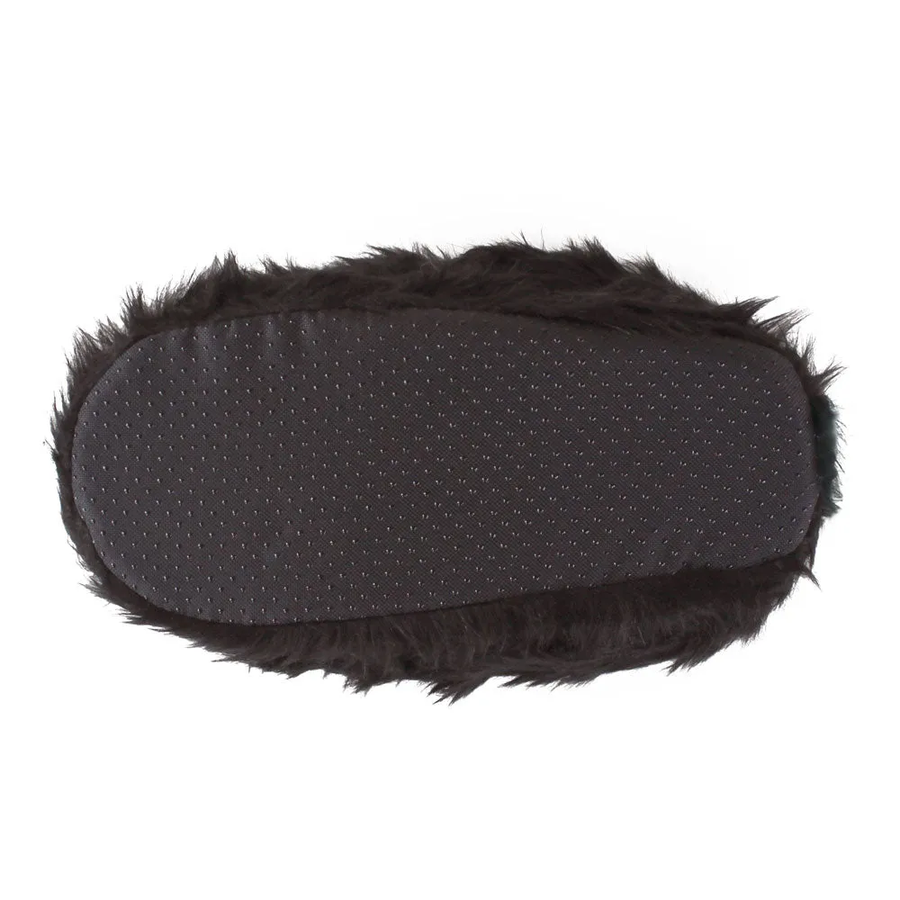 Black Bear Head Slippers