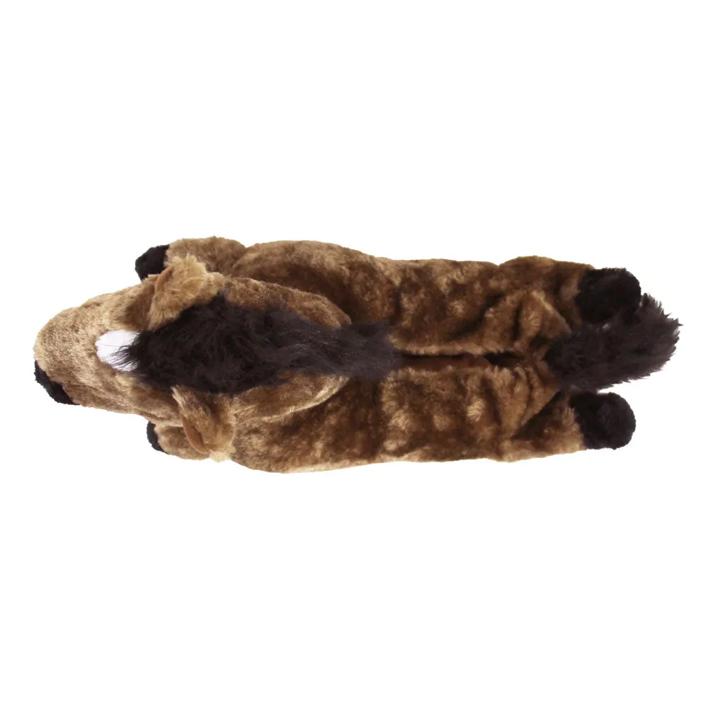 Brown Horse Slippers