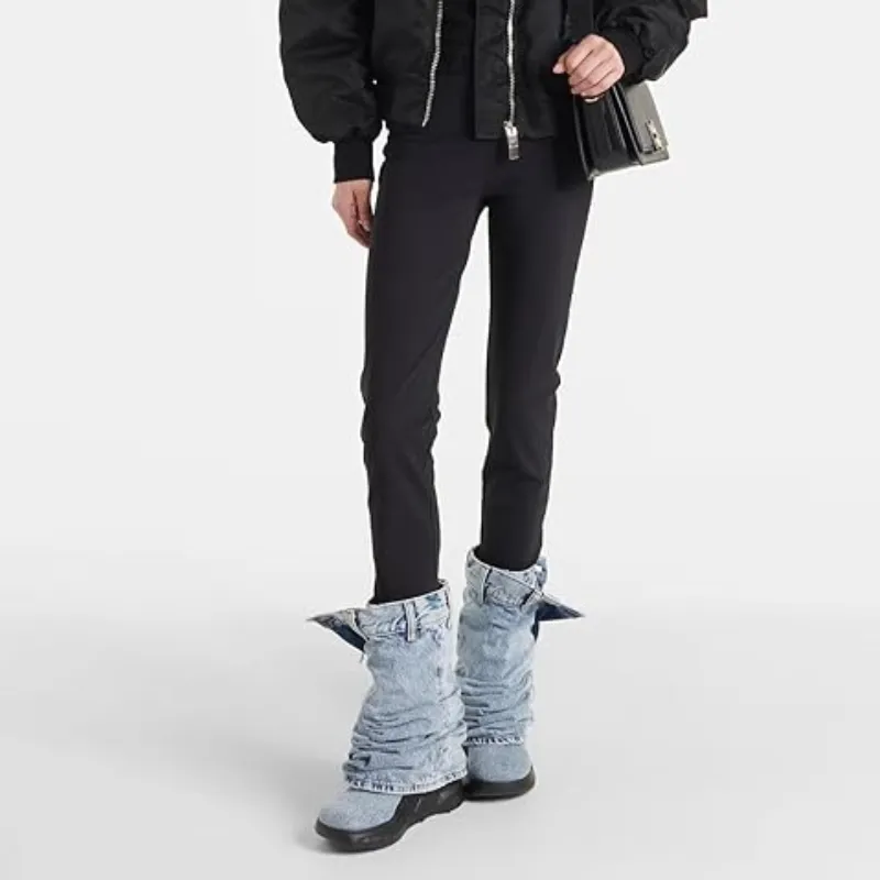 Cadence Locked Denim Boots