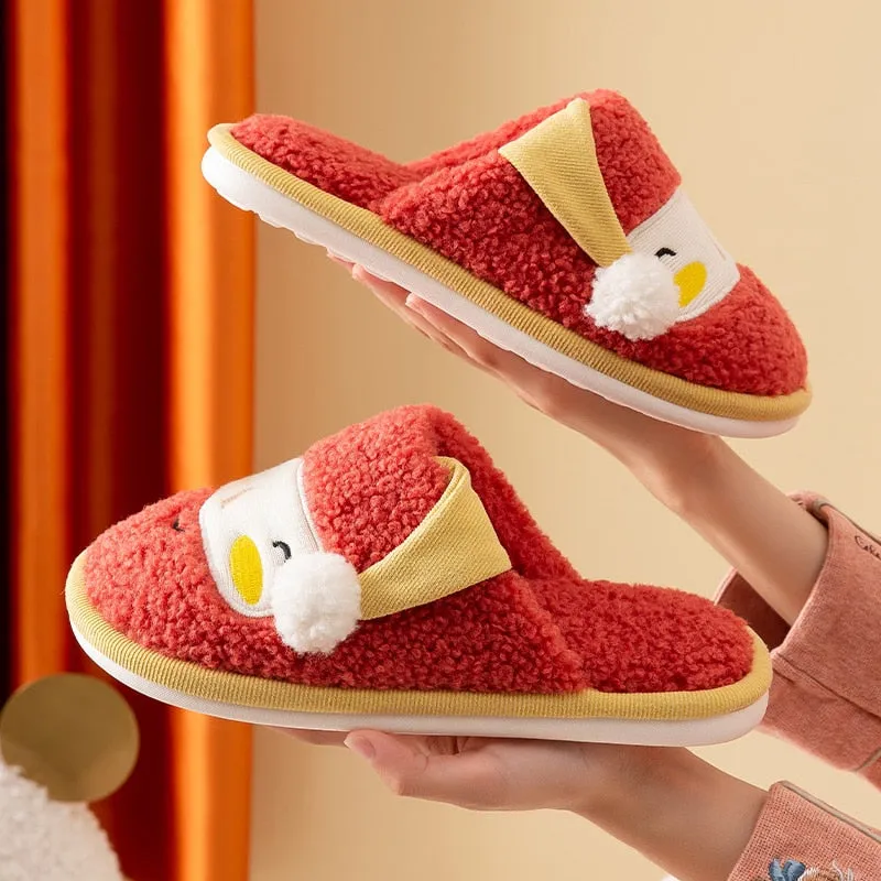 Christmas Santa Claus Home Slippers