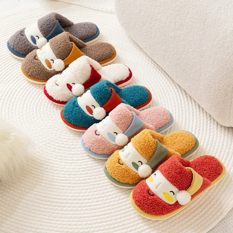 Christmas Santa Claus Home Slippers