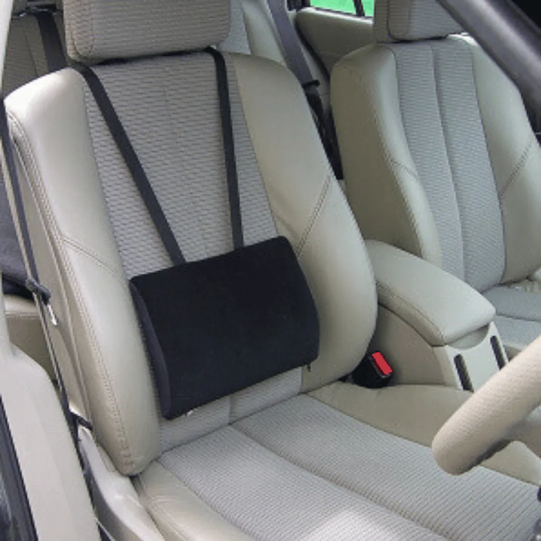 Duo Car Back Support Cushion - Memory Foam