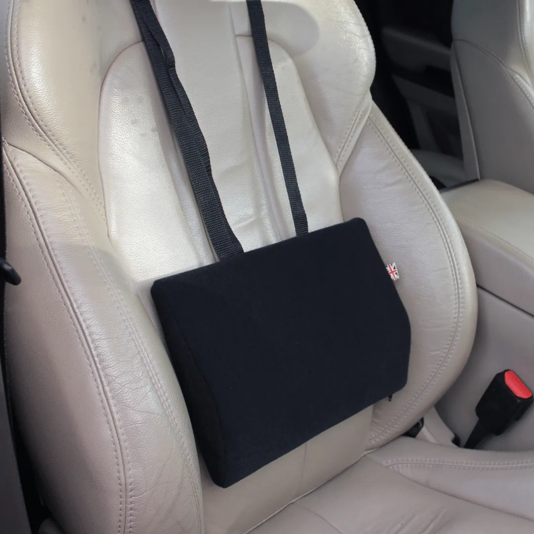 Duo Car Back Support Cushion - Memory Foam