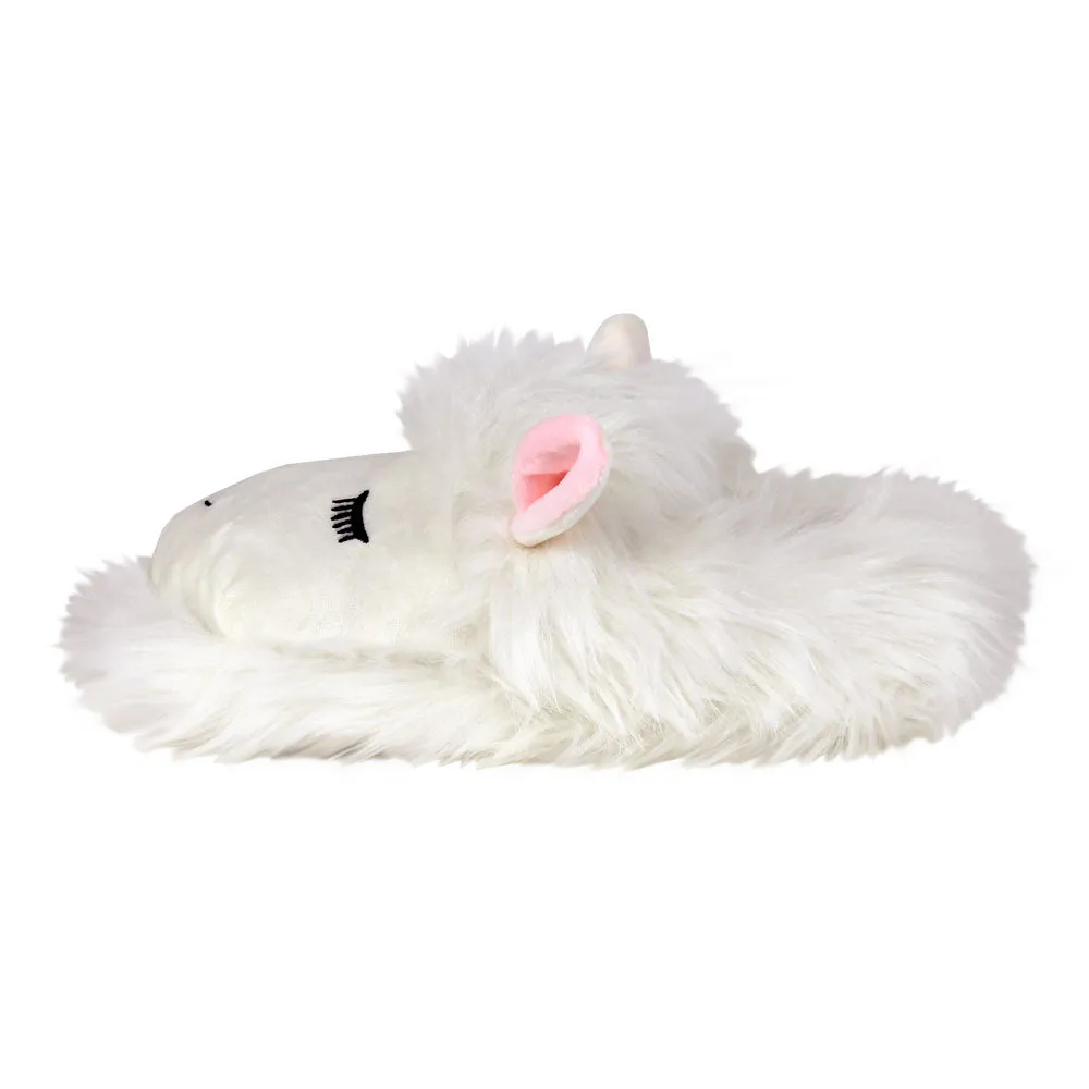 Fuzzy Lamb Slippers