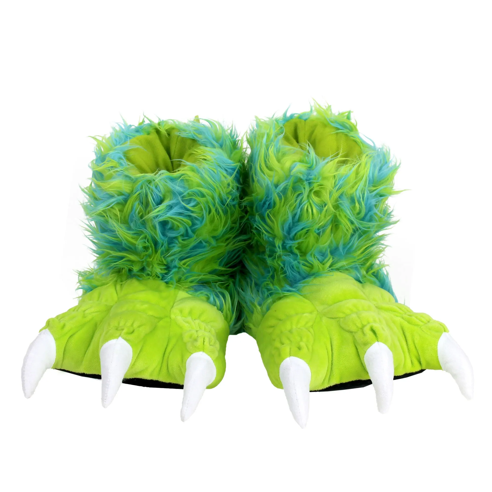 Green Monster Claw Slippers