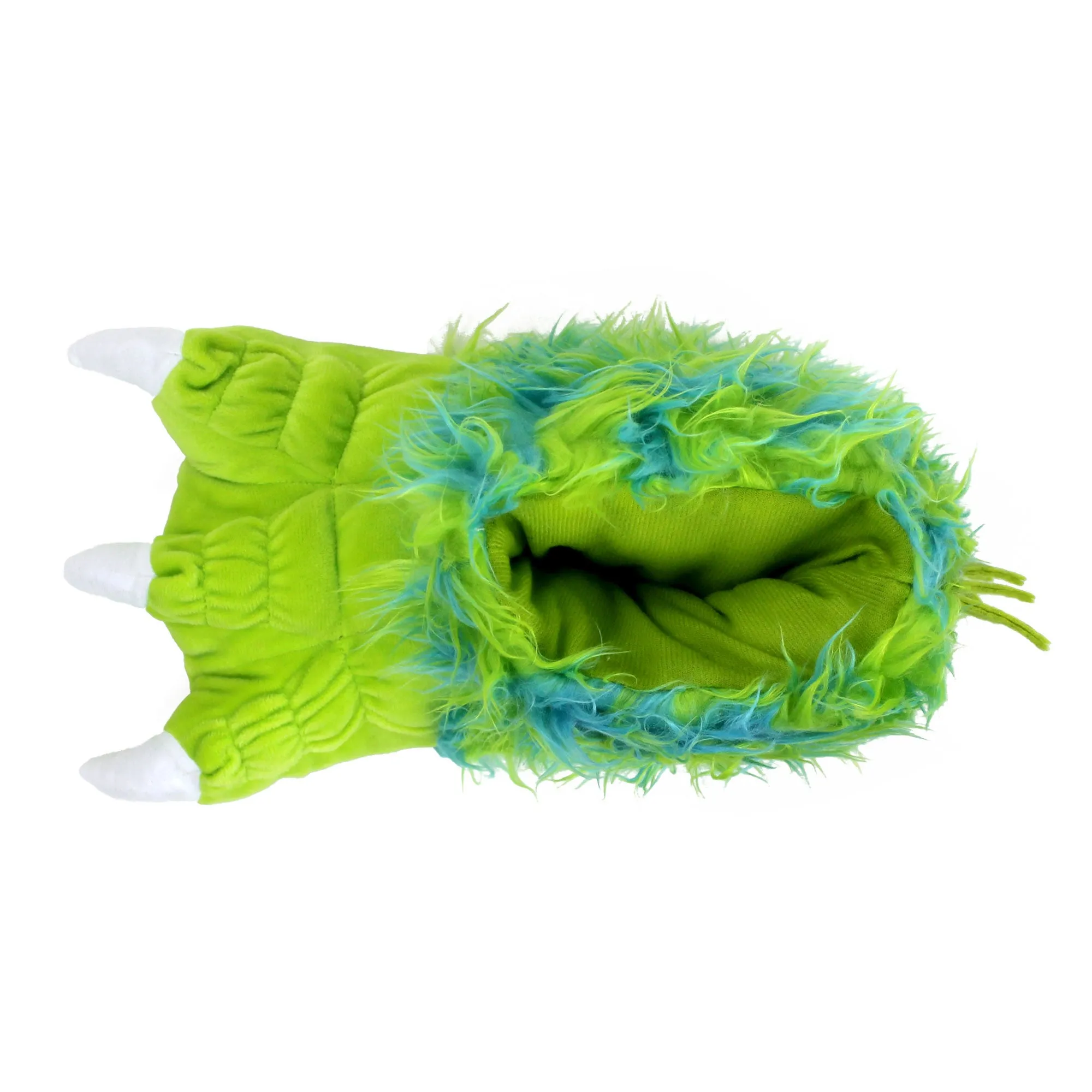 Green Monster Claw Slippers