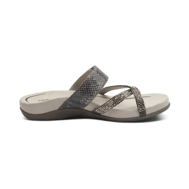 Izzy Sparkle Adjustable Slide Sandal