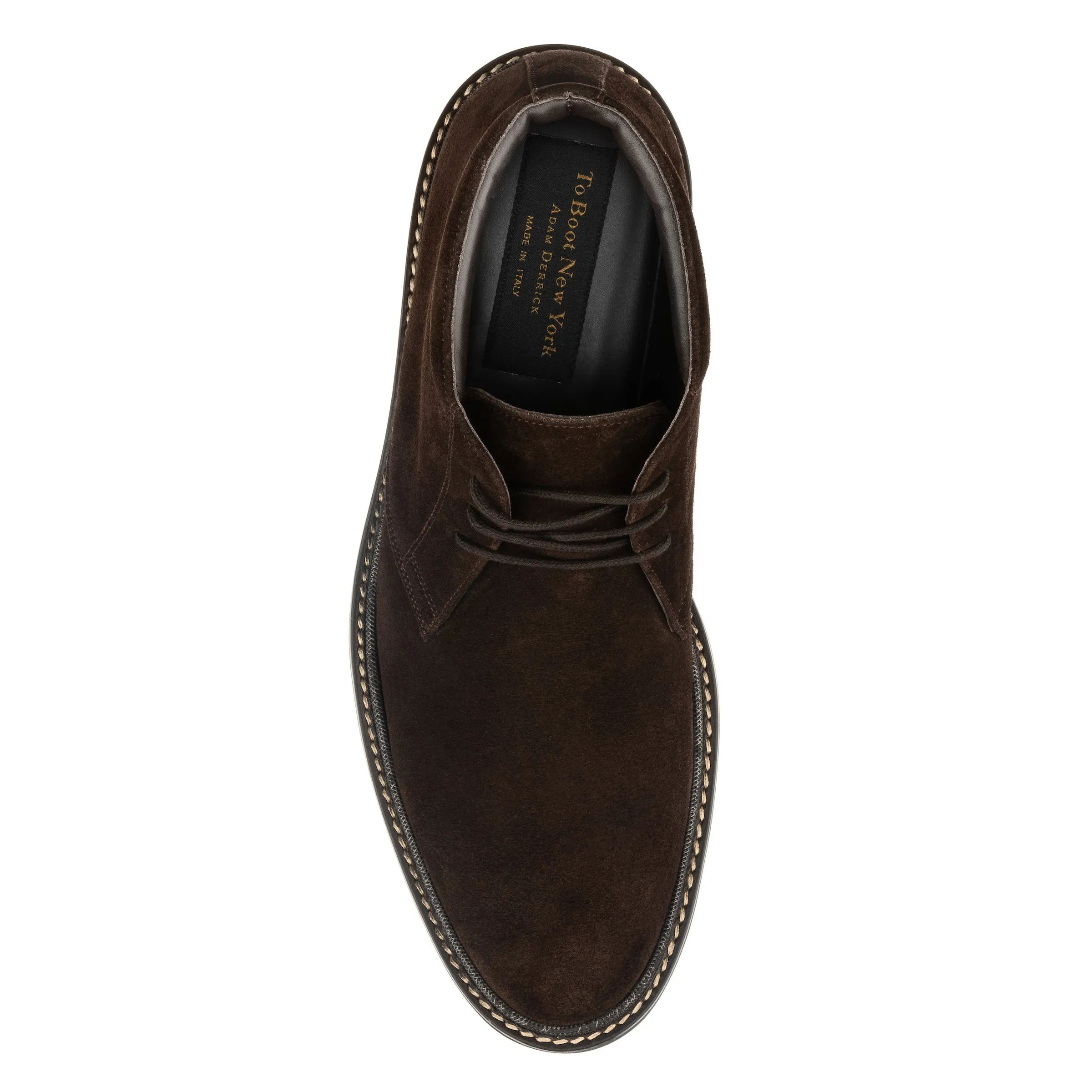 Javier Dark Brown Suede Desert Boot