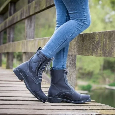 Kentucky Jodhpur Riding Boots - Navy