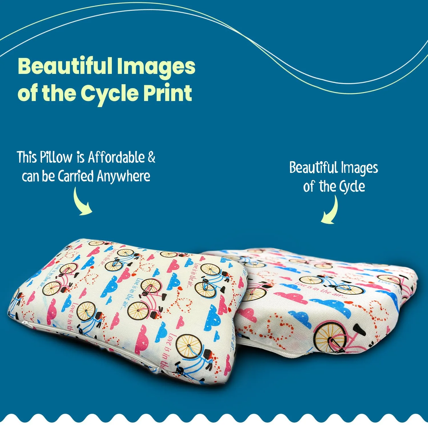 Kids Cycle Pillow (Combo)