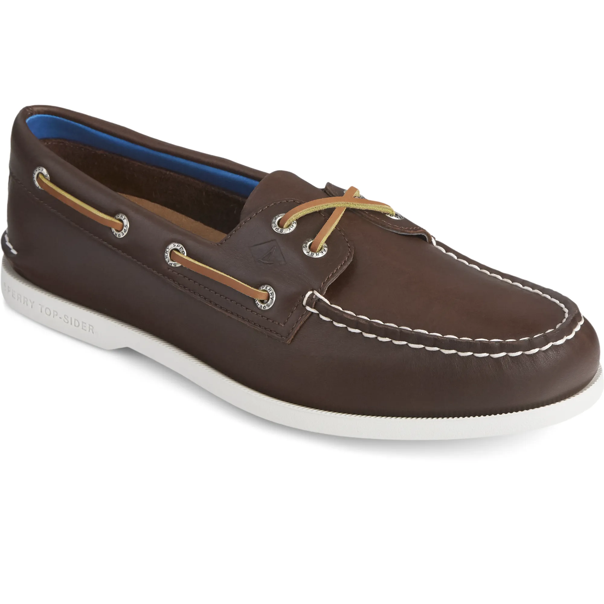 Men's Authentic Original PLUSHWAVE Boat Shoe - Brown (STS22198)