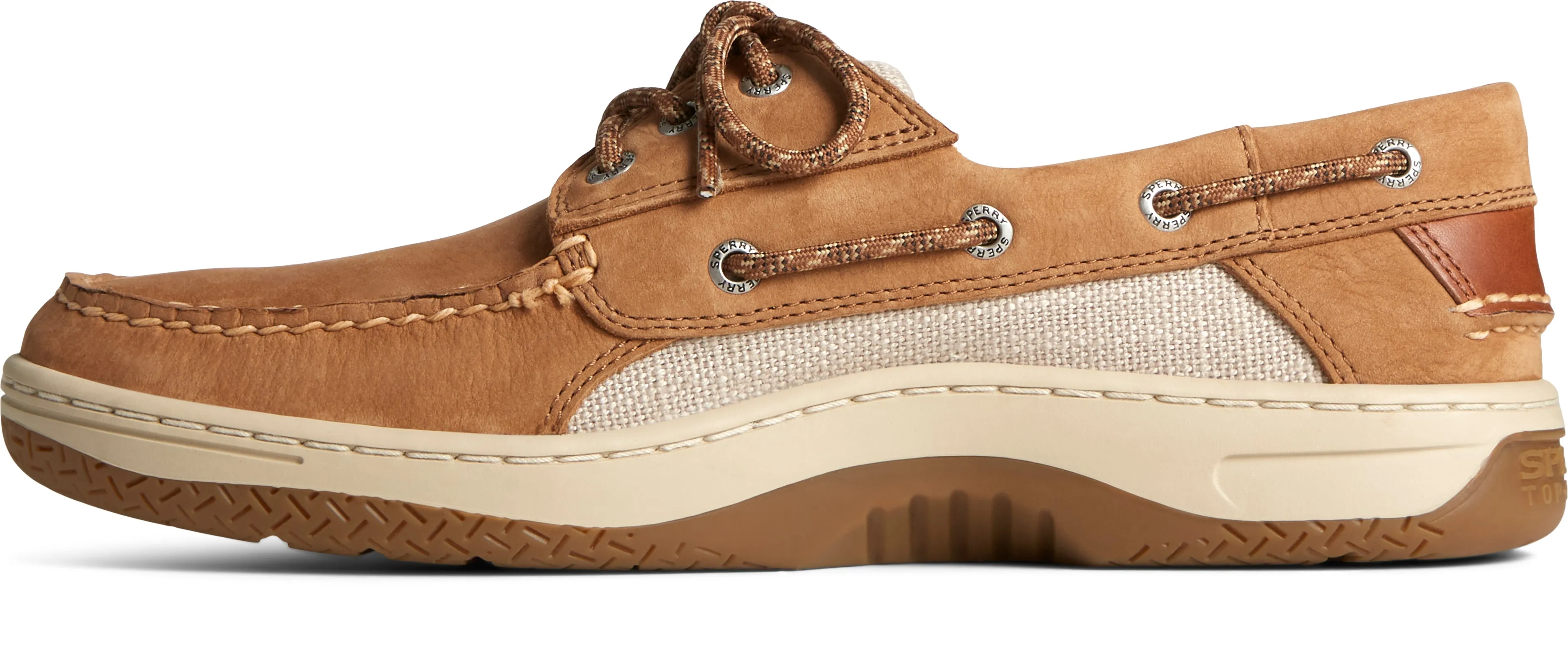 Men's Billfish 3-Eye Nautical Nubuck Wide Tan