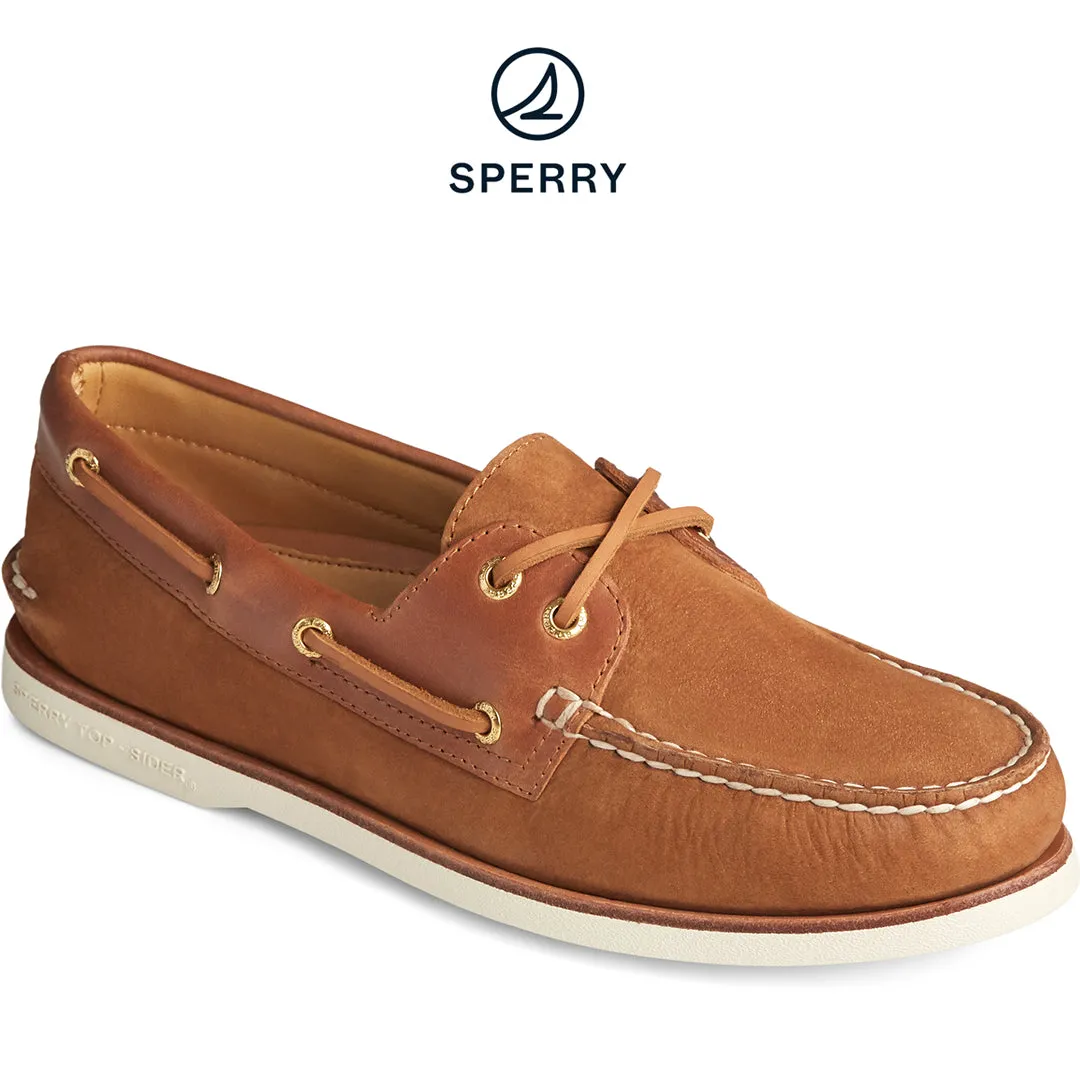 Men's Gold Cup Authentic Original Seaside Boat Shoe - Twig (STS22141)