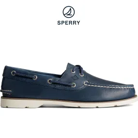 Men's Leeward Boat Shoe - Navy (STS24102)