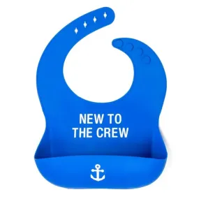 New to the Crew Silicone Bib