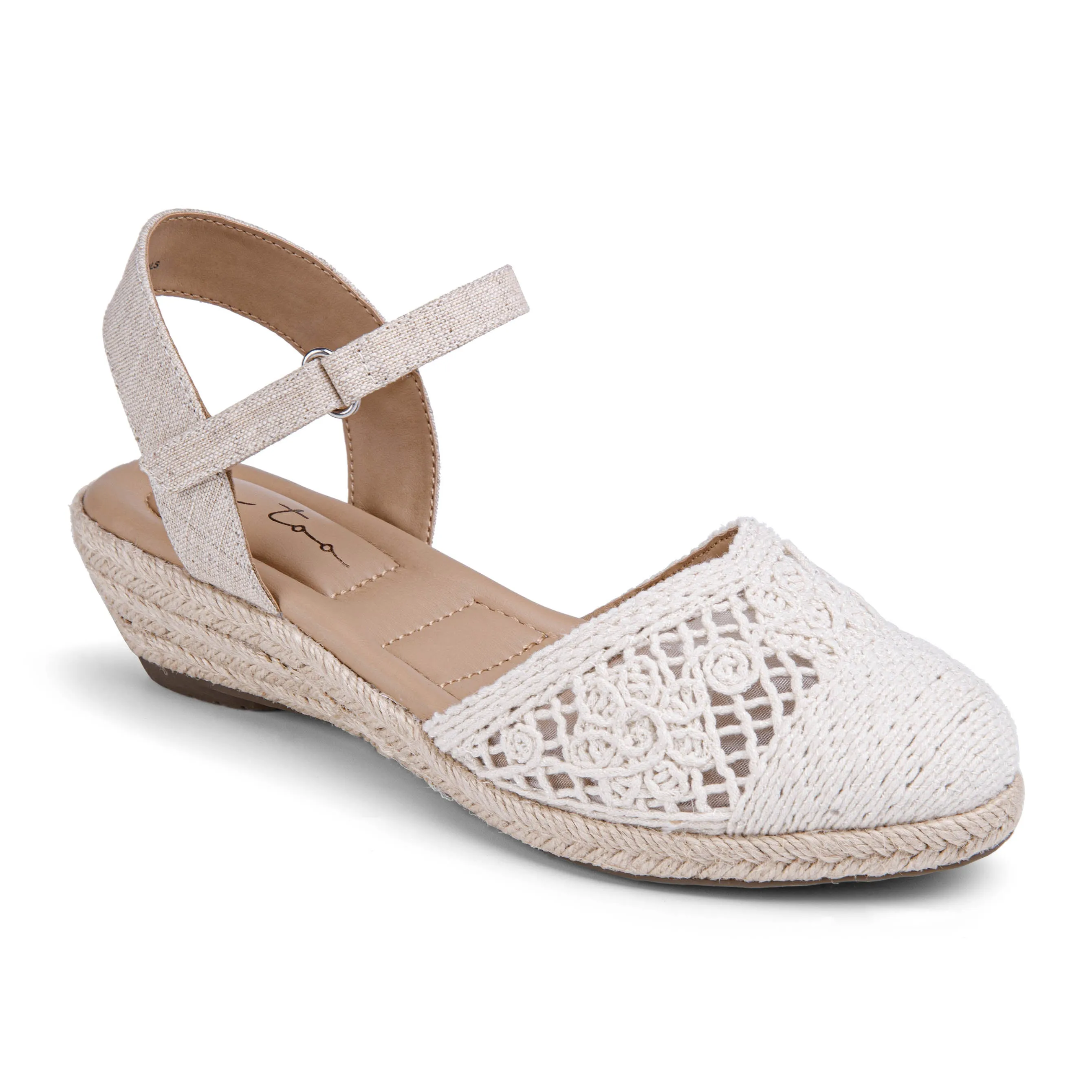 Nyra Mini-Wedge Sandal