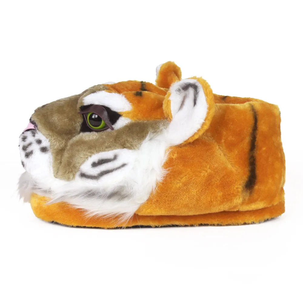 Orange Tiger Slippers