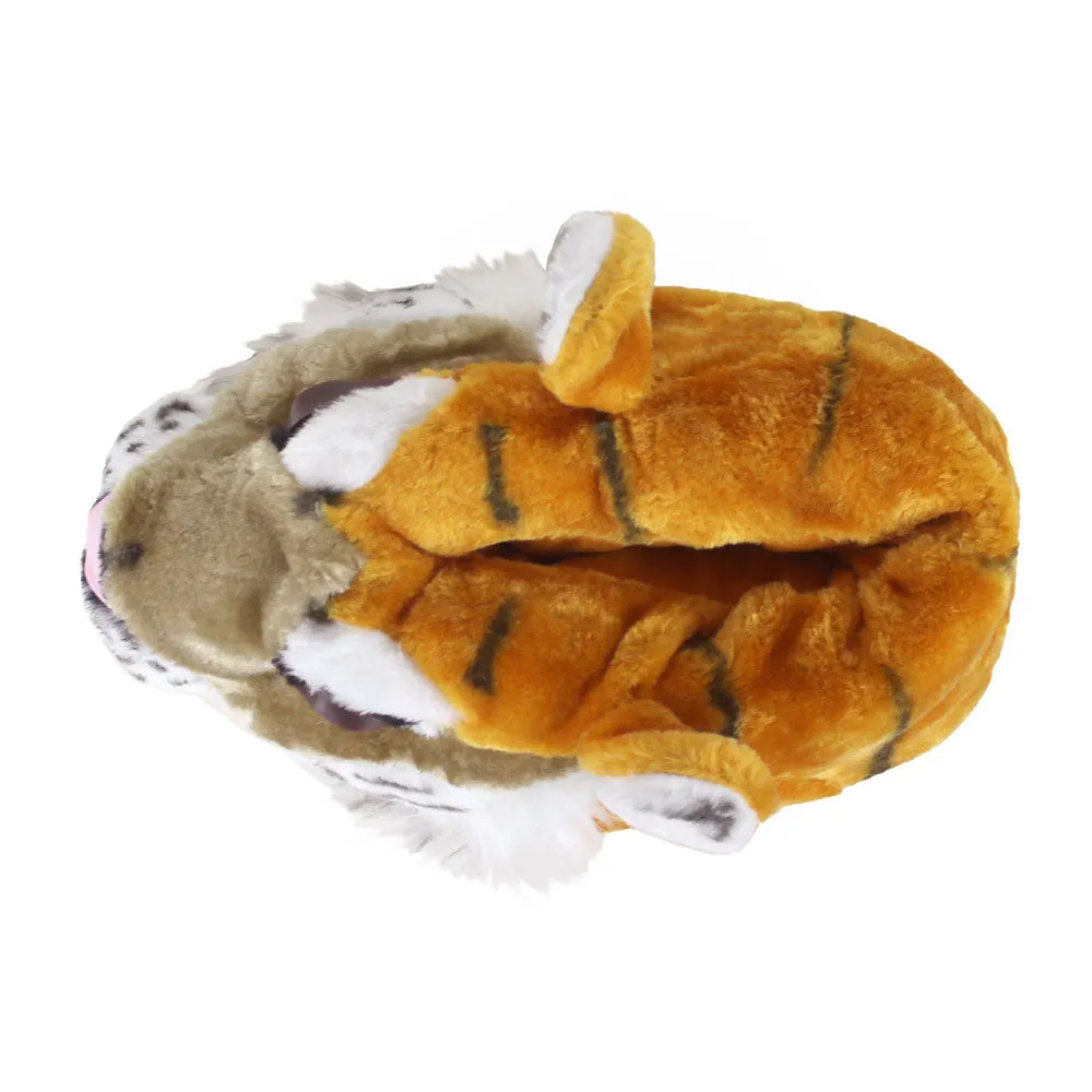 Orange Tiger Slippers