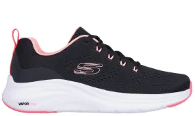 Pantofi sport, dama, SKECHERS VAPOR FOAM - FRESH TREND 150024-BKPK negru, textil