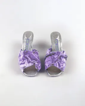 Pierced Ripple Sandals - Lilac