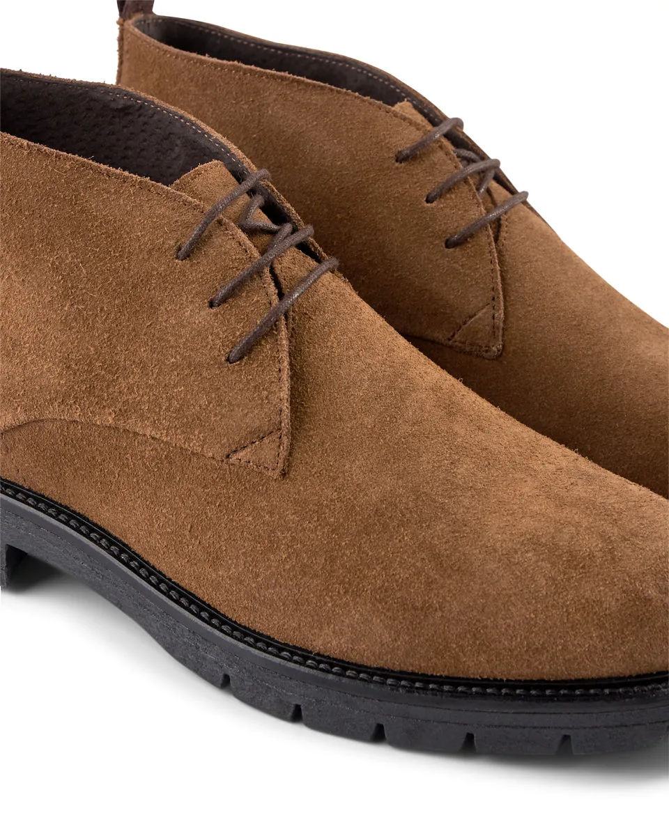 Ravn Suede Chukka Boot - TOBACCO