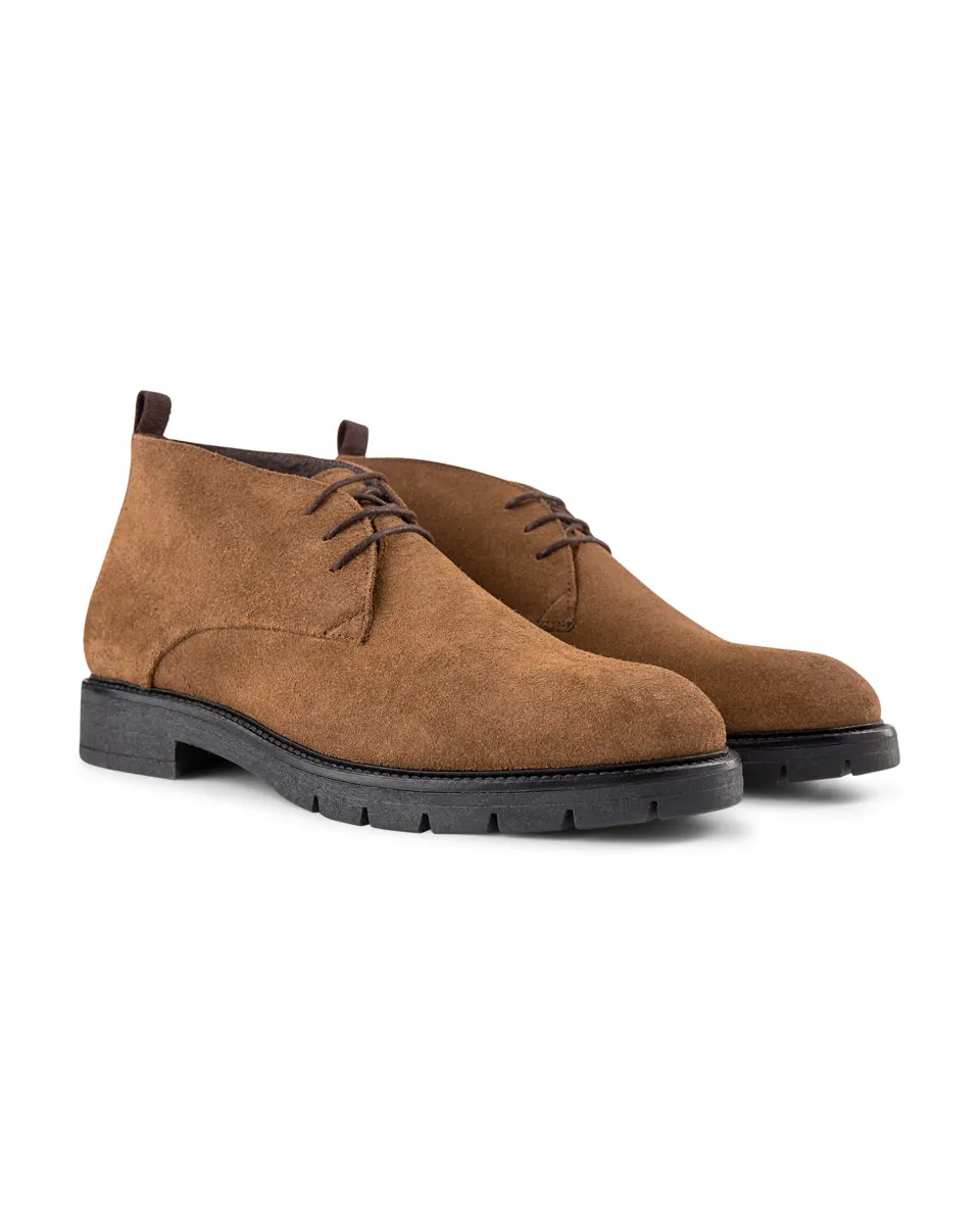 Ravn Suede Chukka Boot - TOBACCO