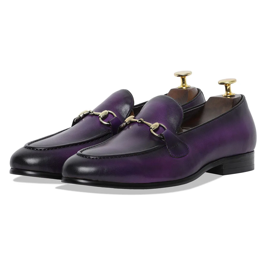 Spanish Palma Slipons - Purple