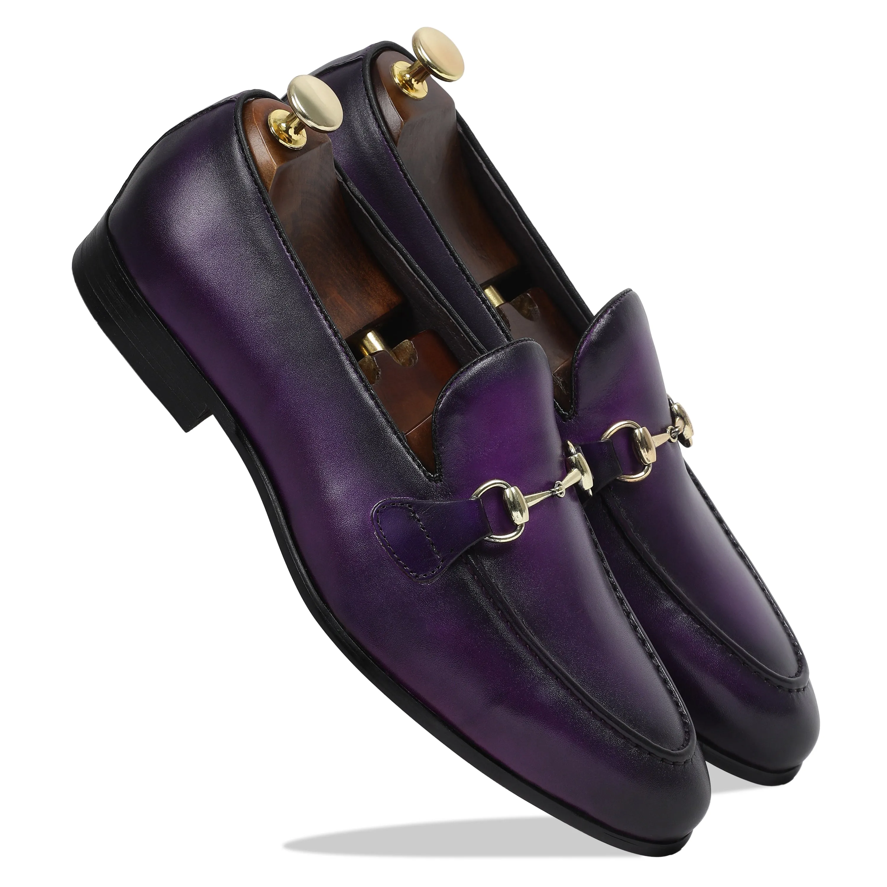 Spanish Palma Slipons - Purple