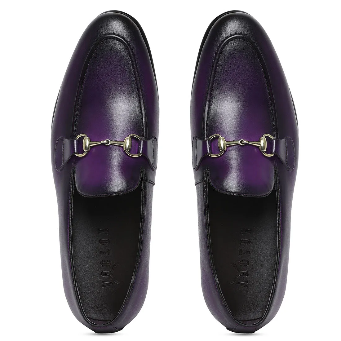 Spanish Palma Slipons - Purple