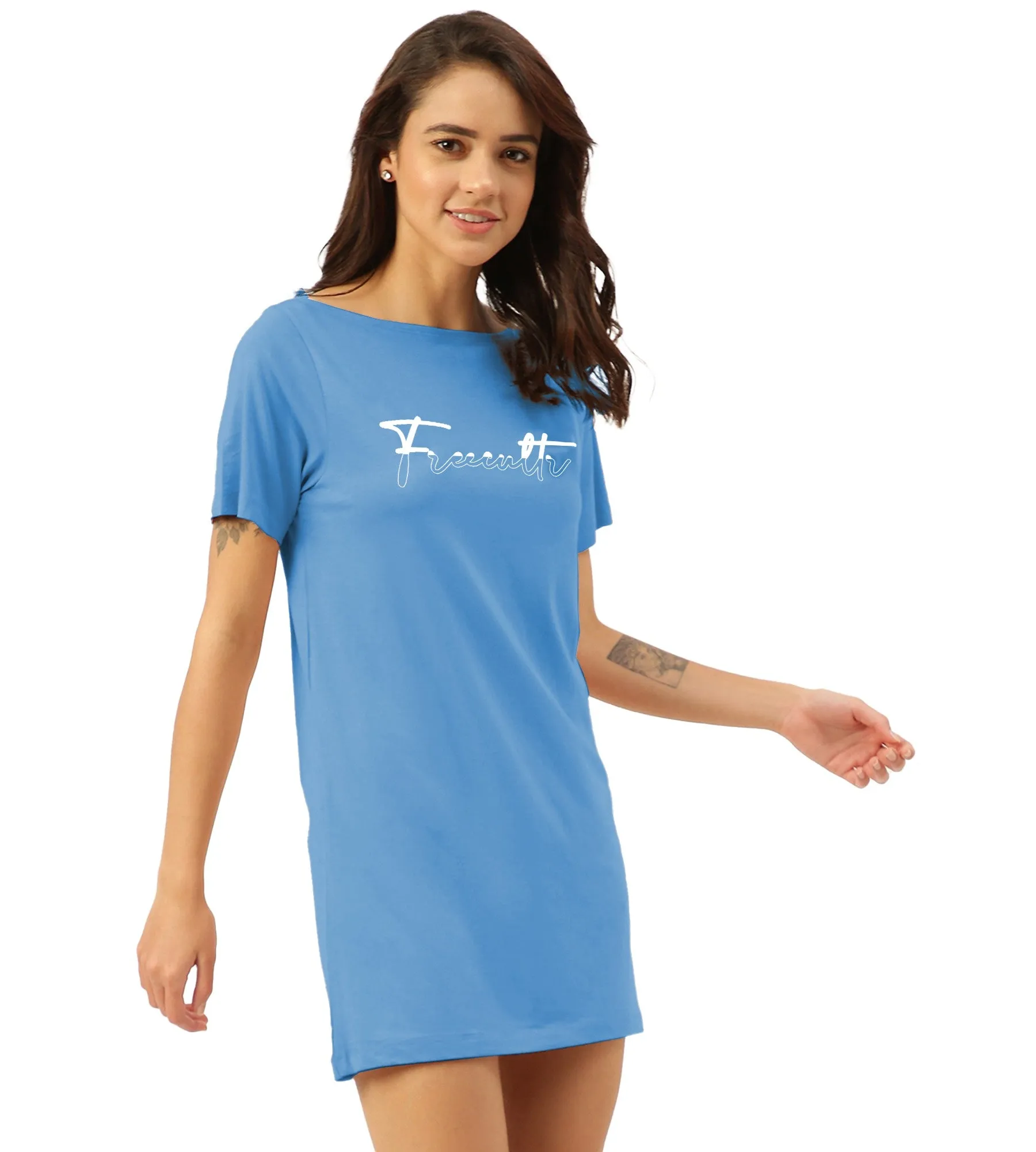 Twin Skin Women's T-shirt Dress (Pack of 2)