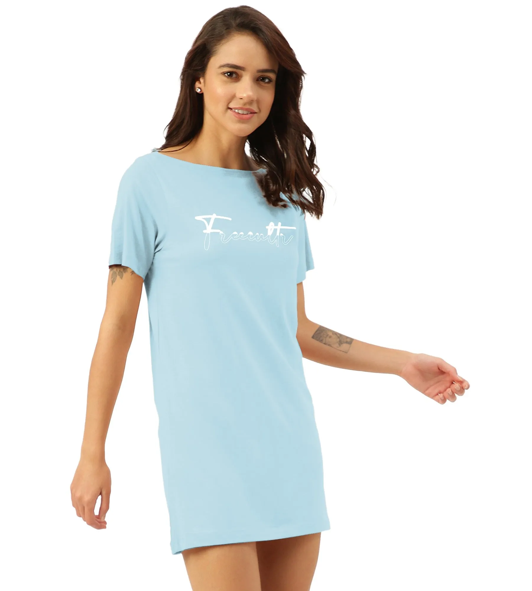 Twin Skin Women's T-shirt Dress (Pack of 2)