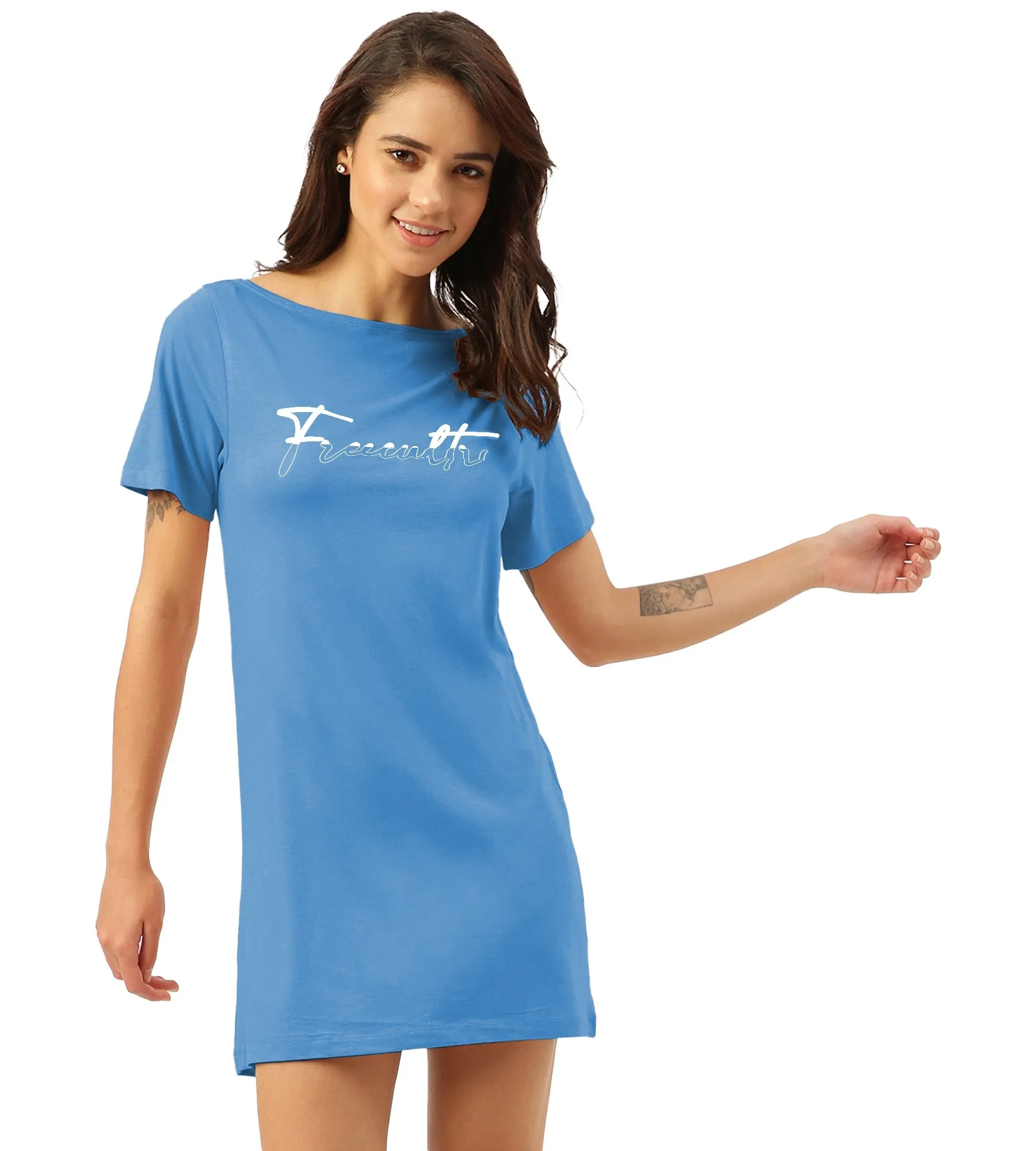 Twin Skin Women's T-shirt Dress (Pack of 2)