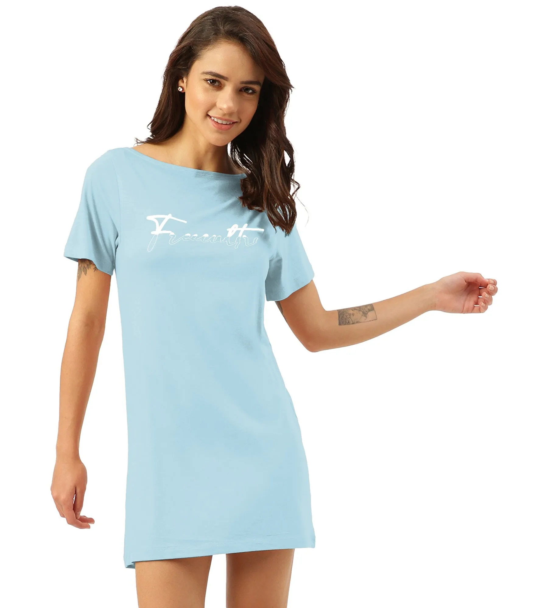 Twin Skin Women's T-shirt Dress (Pack of 2)