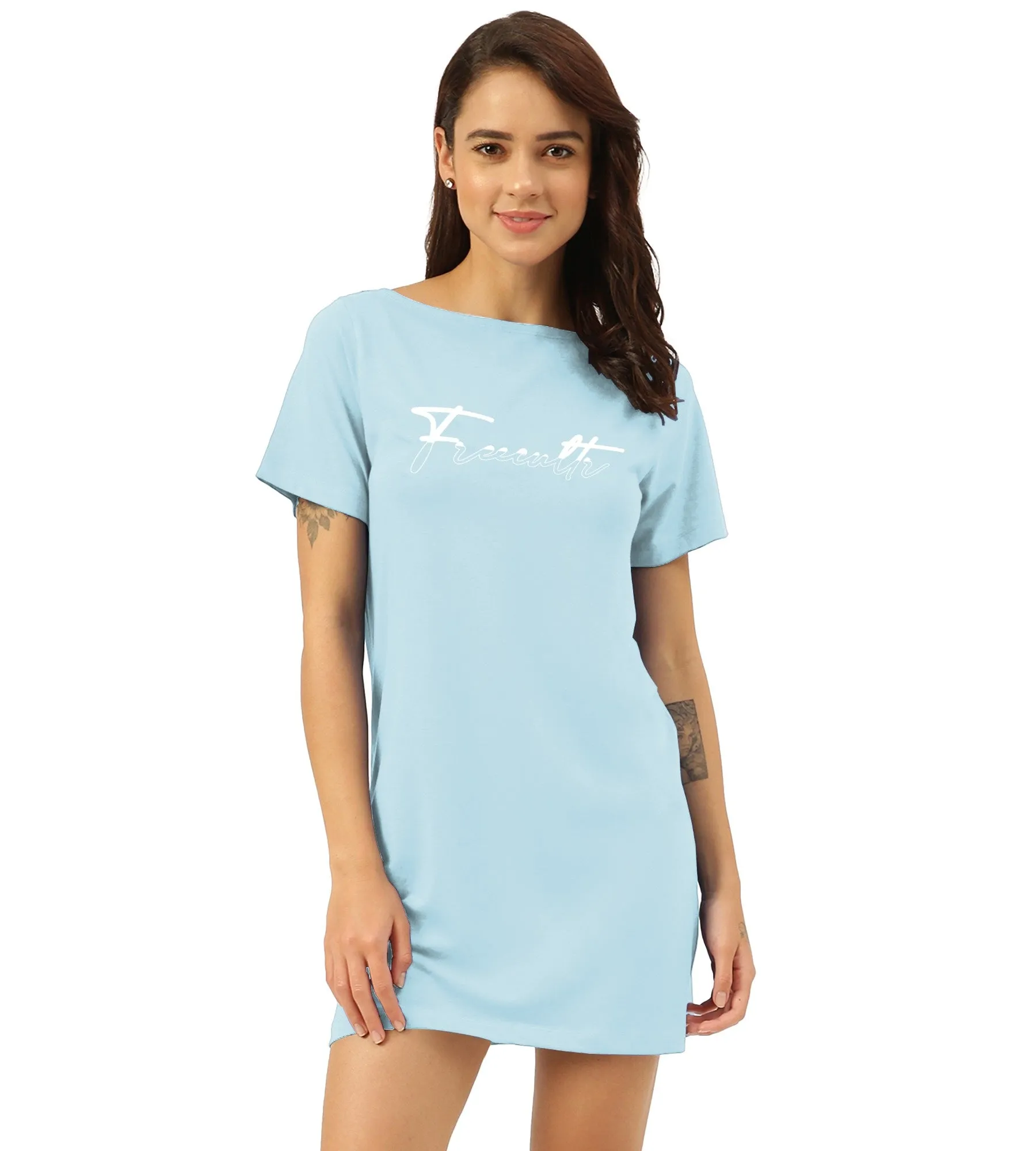 Twin Skin Women's T-shirt Dress (Pack of 2)