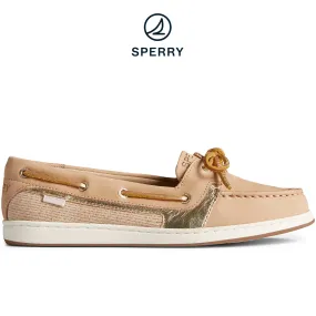 Women's Starfish Boat Shoe Tan (STS86612)