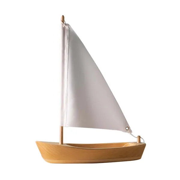 Wooden Boat - White